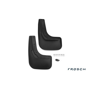 Брызговики задние VOLKSWAGEN POLO, 2015->, сед., 2 шт. (полиуретан) - Novline - Frosch Брызговики задние VOLKSWAGEN POLO, 2015->, сед., 2 шт. (полиуретан) - Novline - Frosch