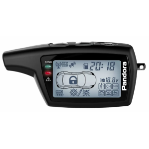Брелок Pandora LCD DXL 079 black