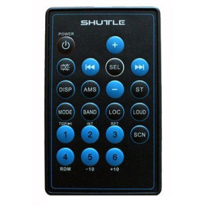 Ресівер -USB/SD  Shuttle SUD-365 Black/Blue