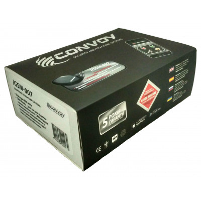 GSM охранная система CAN Ready, CONVOY iGSM-007