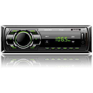 USB/SD ресивер, FANTOM FP-302 Black/Green