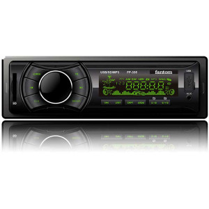 USB/SD ресивер, FANTOM FP-335 Black/Green