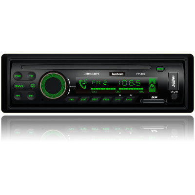 USB/SD ресивер, FANTOM FP-395 Black/Multicolor