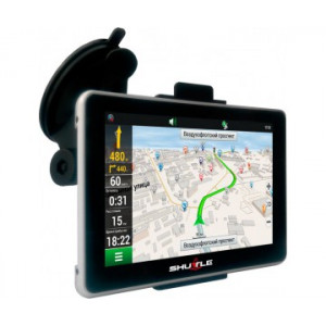 GPS навигатор (5.0"+FM+AV), SHUTTLE PNA-5028