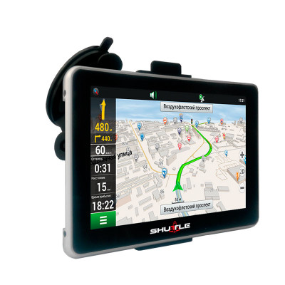 GPS навигатор (7.0"+FM), SHUTTLE PNA-7028