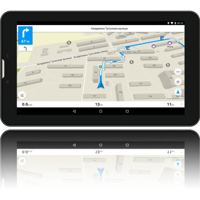 GPS навигатор (7,0", ОС Андройд), SHUTTLE PNT-7045