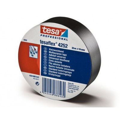 ПВХ Изолента, Т*Ш*Д:0,12мм*19мм*20м, TESA PVC tape TS-19