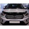 Дефлектор капота (мухобойка) Sim Hyundai Creta 2015- / iх 25 (SHYCRE1112) - SHYCRE1112