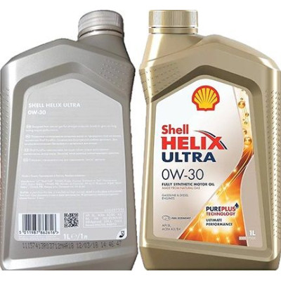 Моторное масло Shell Helix Ultra 0W-30 (A5/B5) 1 л