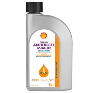 Антифриз Shell Premium Antifreeze Longlife G12 Красный 1 л (концентрат) 