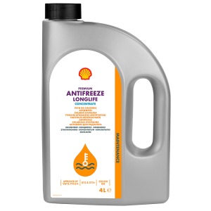 Антифриз Shell Premium Antifreeze Longlife G12 Красный 4 л (концентрат) 