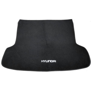 Авто коврик в багажник Hyundai Santa Fe 2006-2012 7 мест текстиль -  MOLY 